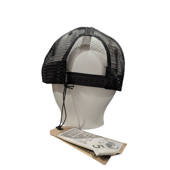 Prana Mens SoCal Trucker Hat Snapback Tan Gray Mesh Cap Organic Lightweight NWT - Picture 6 of 8